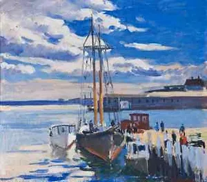 Gloucester Fishing Boat, Fall  ~1939